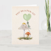 Paddenstoel Klas Valentine Kaart (Voorkant)