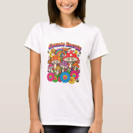 Paddenstoel Kosmische Energie T-shirt