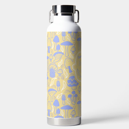 Paddenstoel Lavendel Cream Cooler Waterfles (Voorkant)