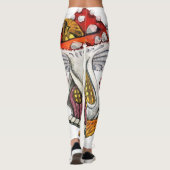 paddenstoel leggings (Achterkant)