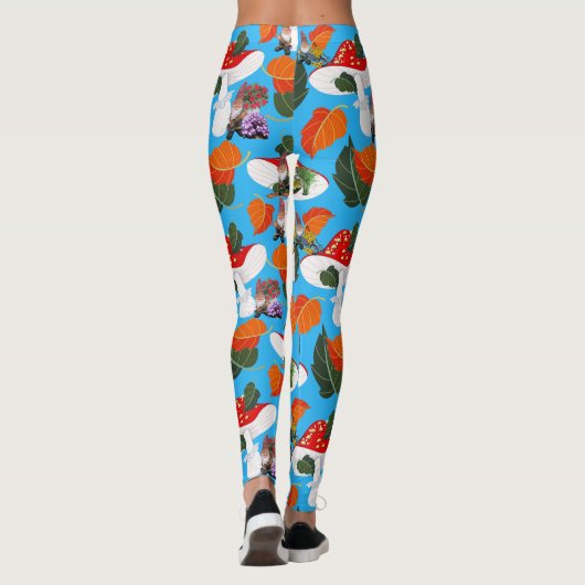 paddenstoel leggings (Achterkant)