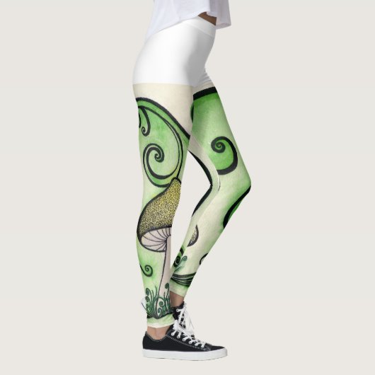 Paddenstoel-leggings Leggings (Rechts)