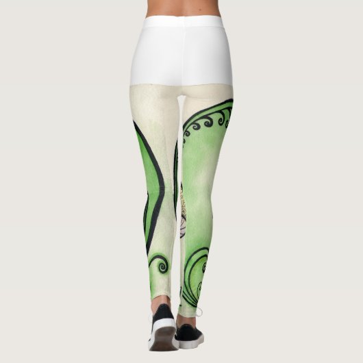 Paddenstoel-leggings Leggings (Achterkant)