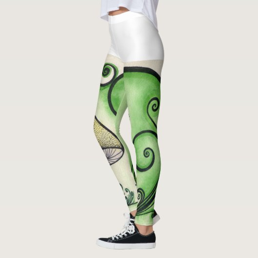Paddenstoel-leggings Leggings (Links)
