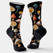 Paddenstoel Lover Unisex Sokken (Gebogen)