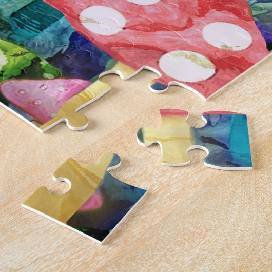 paddenstoel Magisch bos Legpuzzel (Zijkant)