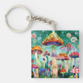 paddenstoel Magisch bos Sleutelhanger (voorkant)