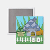 Paddenstoel Magnet (Voorkant / Achterkant)