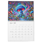 Paddenstoel Mandalas – Psychedelische Schimmelvisi Kalender (Mar 2027)