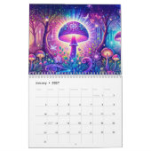 Paddenstoel Mandalas – Psychedelische Schimmelvisi Kalender (Jan 2027)