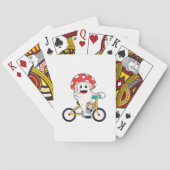 Paddenstoel met Bicycle.PNG Pokerkaarten (Achterkant)