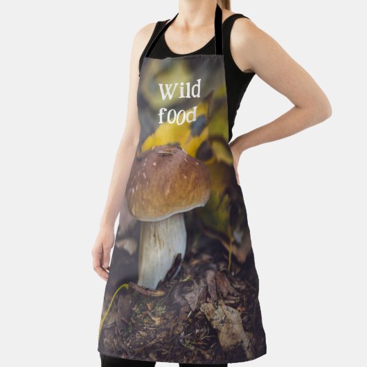 paddenstoel met gele bladeren schort (Insitu)