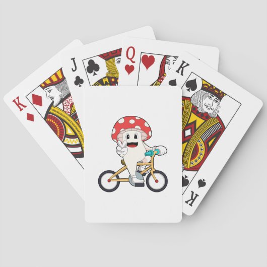 Paddenstoel met PNG Pokerkaarten (Achterkant)