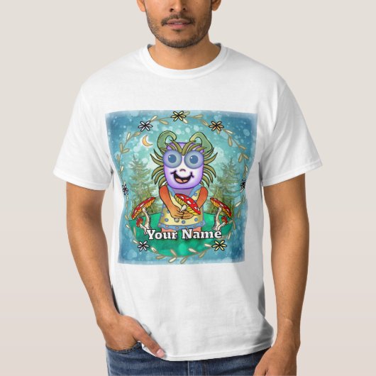 Paddenstoel Monster T-shirt (Voorkant)