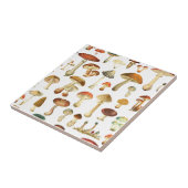  paddenstoel naadloos patroon tegeltje (Zijkant)