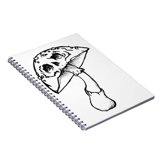 paddenstoel notitieboek (Rechterzijde)