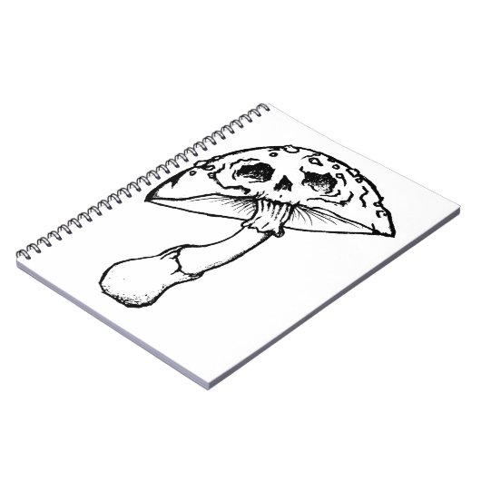 paddenstoel notitieboek (Linkerzijde)