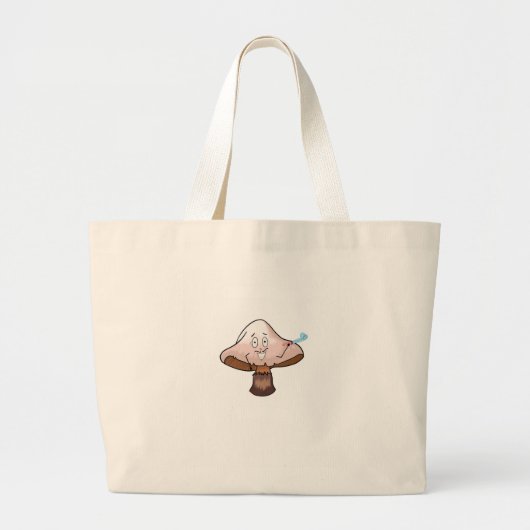 Paddenstoel ontwerp, feest paddenstoel grote tote bag (Voorkant)