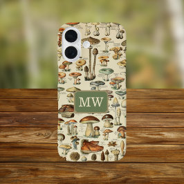  paddenstoel op maat monogram iPhone 16 hoesje