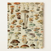  paddenstoel op maat monogram planner (Achterkant)