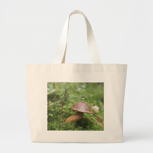 paddenstoel op weg grote tote bag (Voorkant)