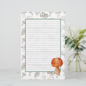 Paddenstoel Patroonbakkerij Briefpapier (Staand voorkant)