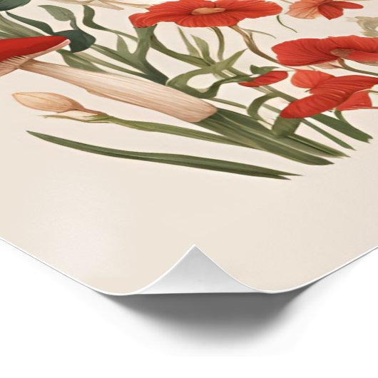 Paddenstoel Perfect Poster (Hoek)