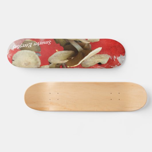 paddenstoel persoonlijk skateboard (Horizontaal)