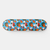 paddenstoel persoonlijk skateboard (Horizontaal)