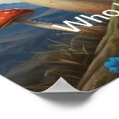 Paddenstoel Petten en Puppy Paws: Galactisch plezi Poster (Hoek)