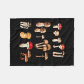 Paddenstoel Picker Life Fleece Deken (Voorkant (Horizontaal))