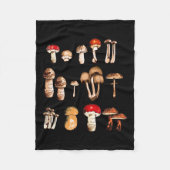Paddenstoel Picker Life Fleece Deken (Voorkant)