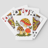  paddenstoel pokerkaarten (Achterkant)