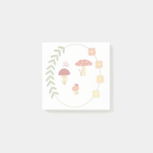 paddenstoel post-it® notes (Voorkant)