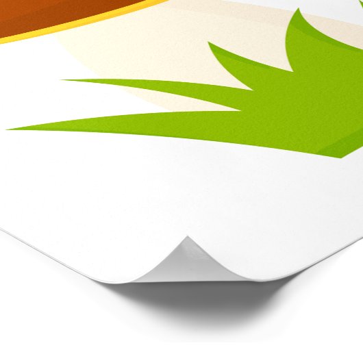 paddenstoel poster (Hoek)