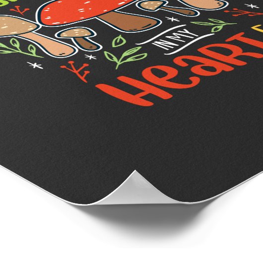 paddenstoel poster (Hoek)