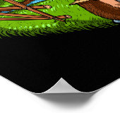 paddenstoel poster (Hoek)