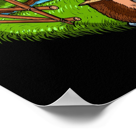 paddenstoel poster (Hoek)