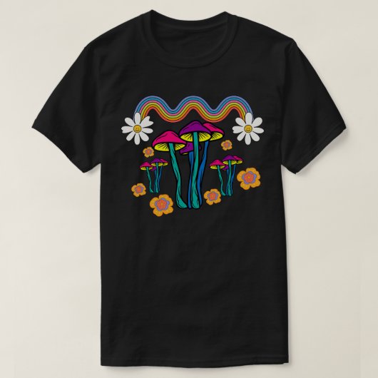 Paddenstoel psychedelische paddenstoel 1 t-shirt (Design voorkant)