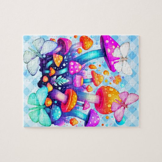 paddenstoel puzzel (Horizontaal)