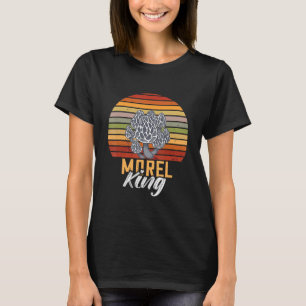 Paddenstoel Retro Morel Koning Jacht Schimmels Myc T-shirt