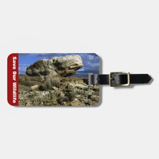 paddenstoel Rock Bagagelabel (Voorkant horizontaal)