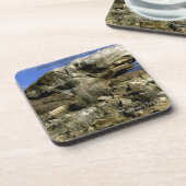 paddenstoel Rock Bier Onderzetter (Linkerzijde)