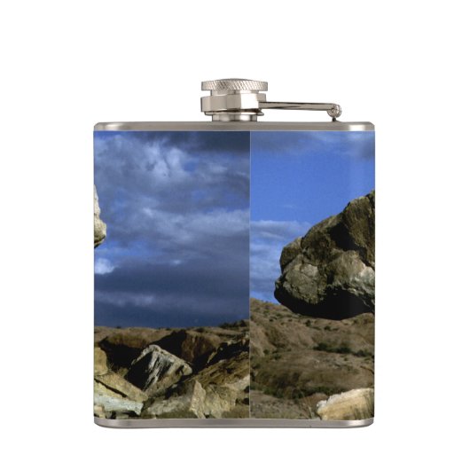 paddenstoel Rock Heupfles (Achterkant)