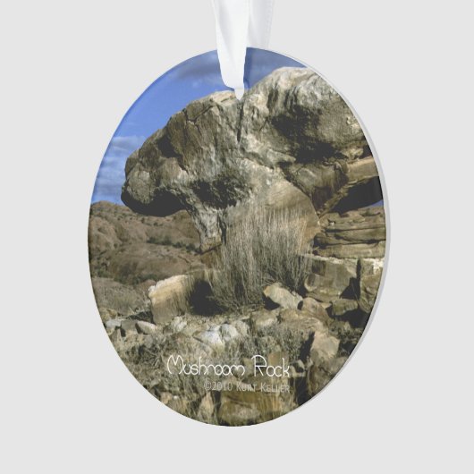paddenstoel Rock Ornament (voorkant)