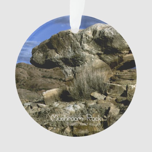 paddenstoel Rock Ornament (voorkant)