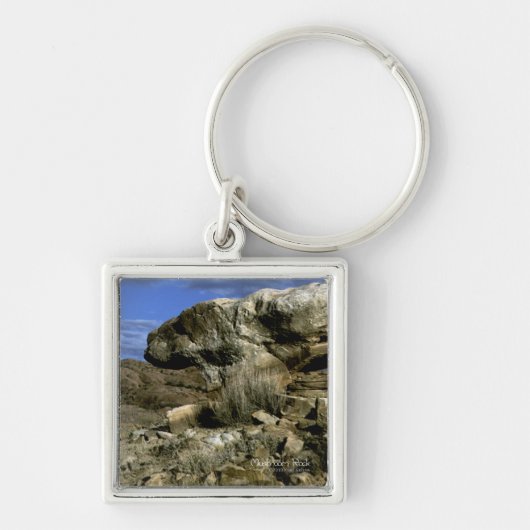 paddenstoel Rock Sleutelhanger (Voorkant)