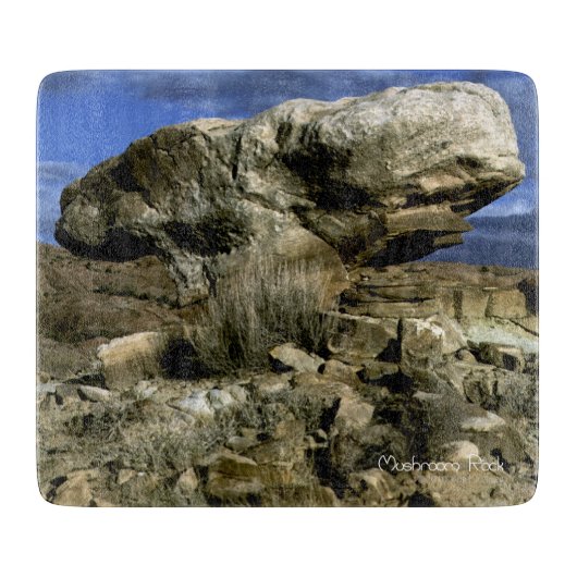 paddenstoel Rock Snijplank (Voorkant)