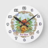 paddenstoel ronde klok (Voorkant)