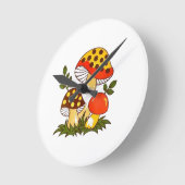  paddenstoel ronde klok (Hoek)